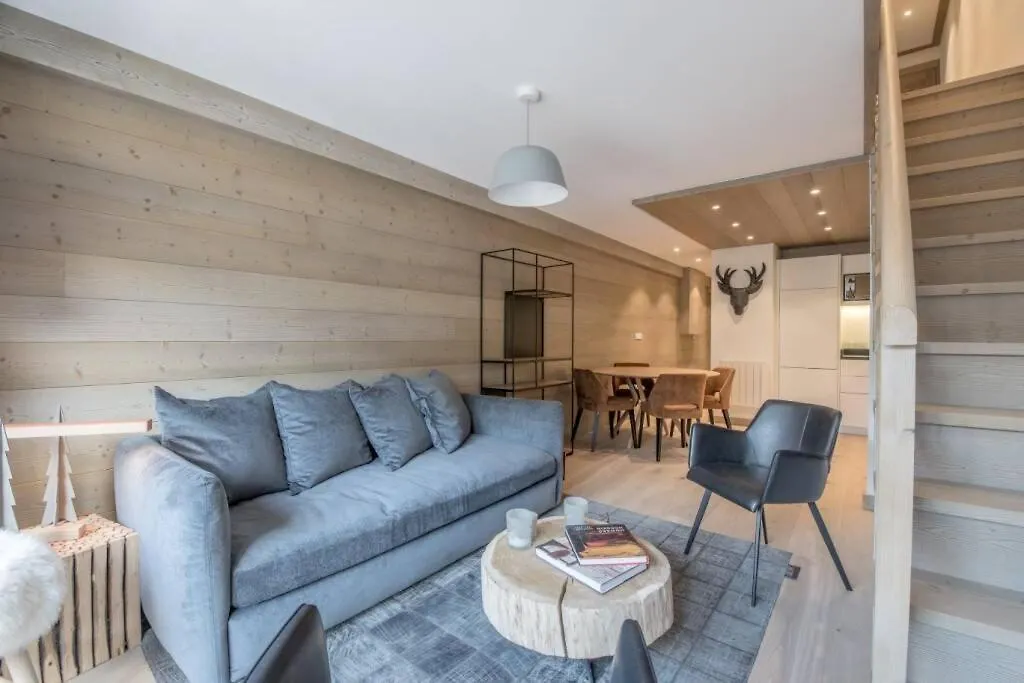 דירה Le Lodge Des Cimes, Meribel Centre, Magnifique Duplex Cosy